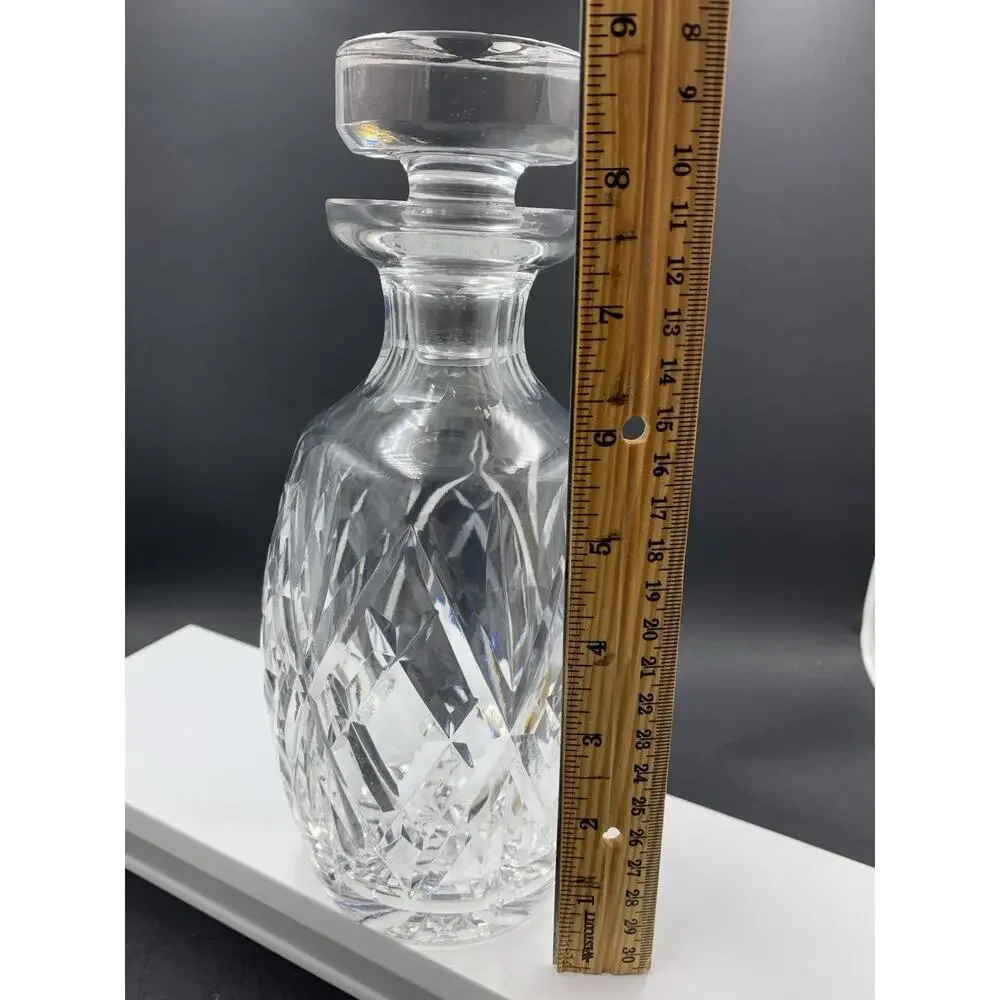 Vintage Waterford Crystal Lismore Spirit Decanter with Ball Stopper